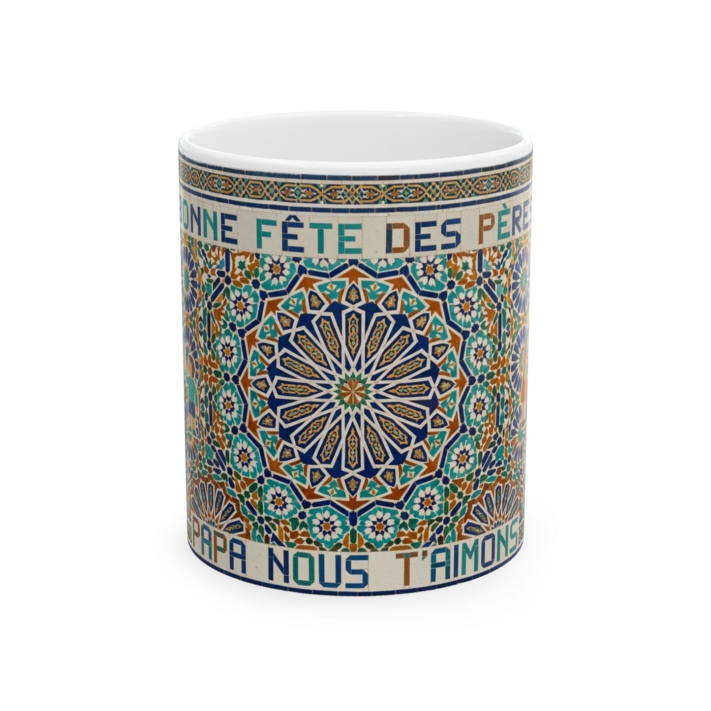 Mug Céramique "Papa, Nous T'Aimons" – Cadeau Fête des Pères | BigMugs