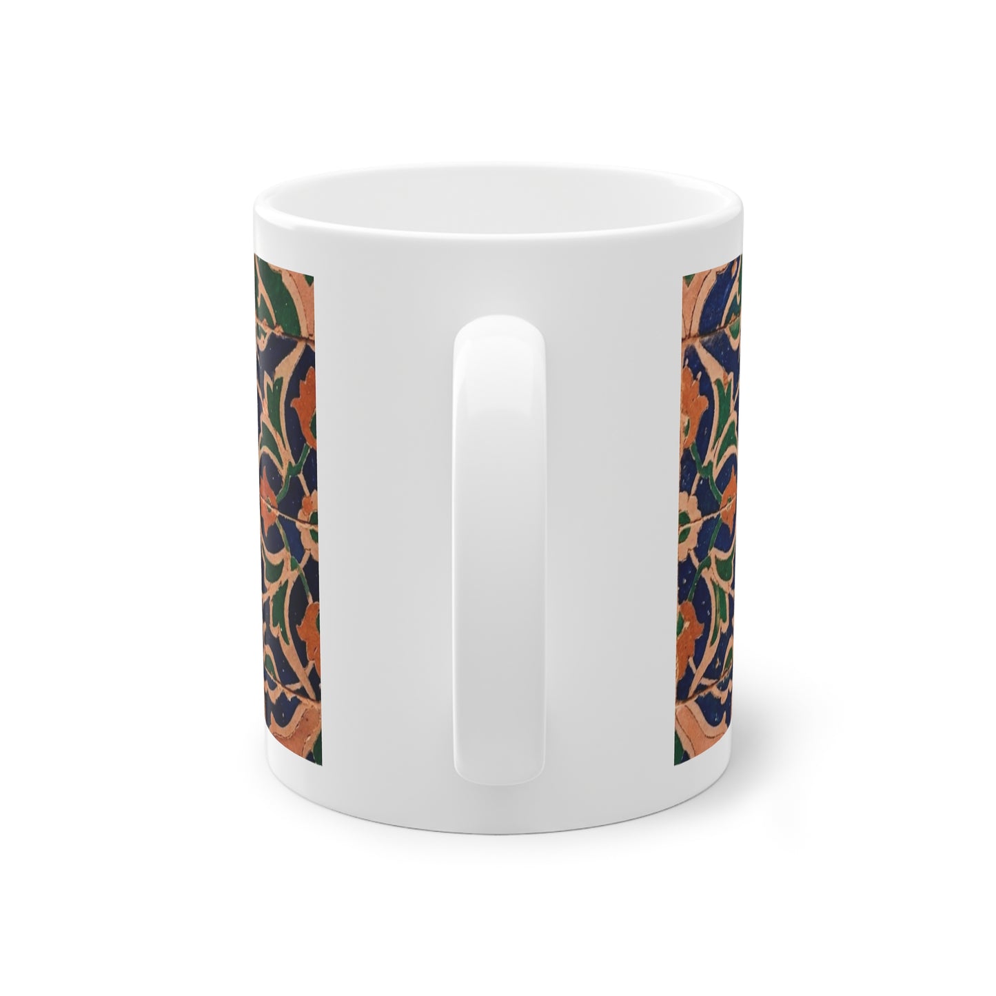Mug Carreaux Vintage Méditerranéens – Design Artisanal | Céramique 11oz