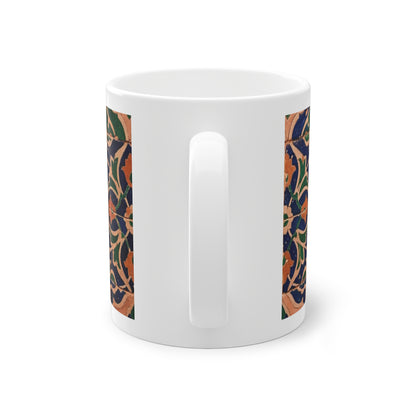 Mug Carreaux Vintage Méditerranéens – Design Artisanal | Céramique 11oz