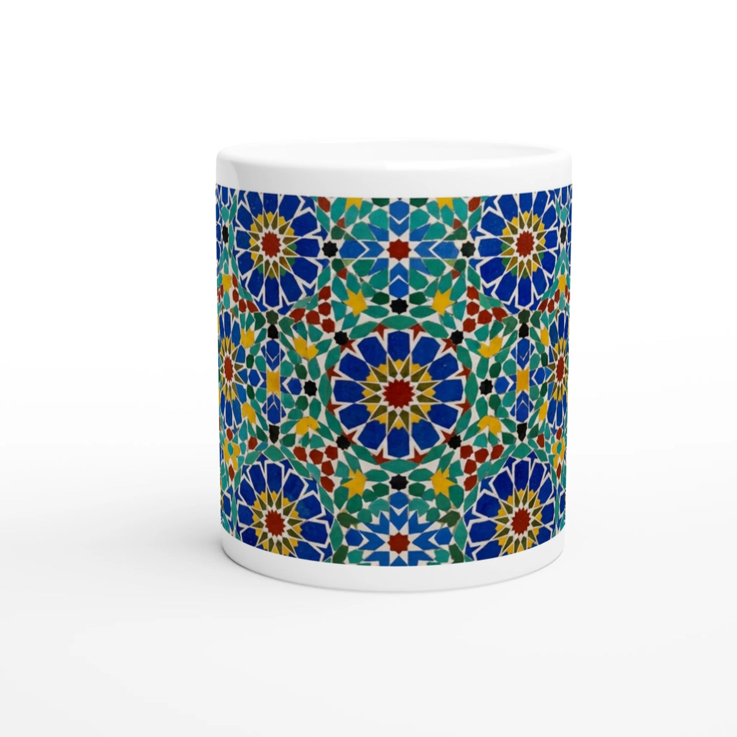 Mug céramique blanc classique signature 11oz - vue principale - BigMugs