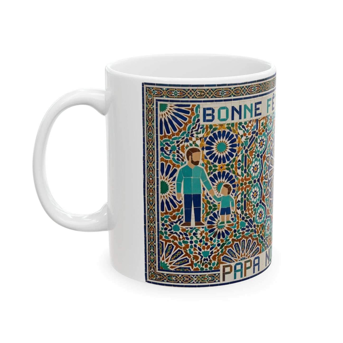 Mug Céramique "Papa, Nous T'Aimons" – Cadeau Fête des Pères | BigMugs