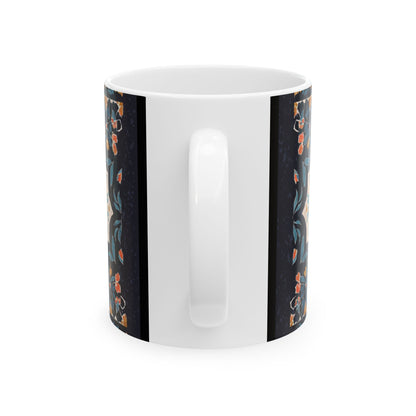 Mug "Mandala Oriental" – Design Zellij Floral | Céramique Premium