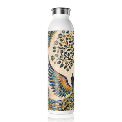 Gourde Slim Arbre de Vie — Design Mosaïque Orientale | Inox Double Paroi 590 ml