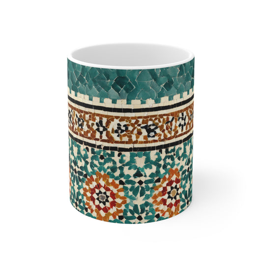 L'Art des Mille Éclats — Mug Zellij Marocain | Cadeau