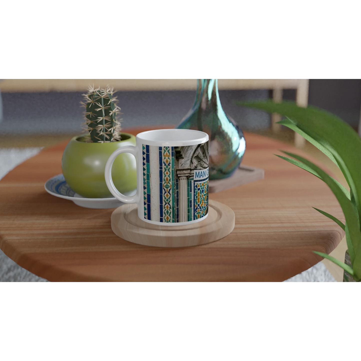 Mug Peace Statement - vue de côté - BigMugs